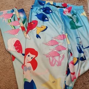 4/$15 The Little Mermaid Ariel leggings